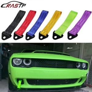 범용 견인 로프 고강도 나일론 트레일러 레이싱 카 아이 스트랩 범퍼 자동차 액세서리 RS-BAG013A-NM