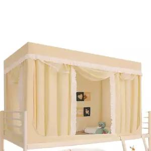 2층침대난방텐트 이층침대 싱글 침대용 겨울 암막