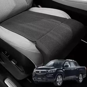 렉스턴스포츠칸 사계절 연장식 타공 차량용 시트 방석