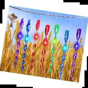 퇴치기 키밍 조류퇴치 반사 회전막대 과수원 새몰이 10p 30cm