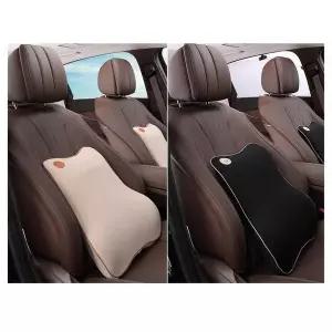 메모리폼 차량 허리쿠션 등받이쿠션 편안한 드라이빙 지원