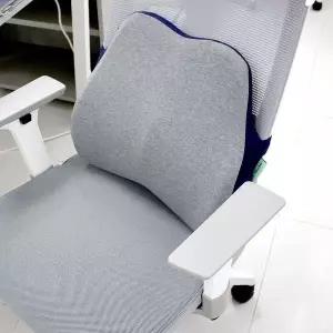 쿠션 의자 허리 등편한 받침대 등받이