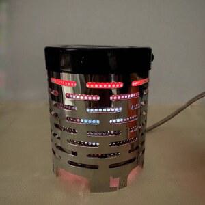 미니 가스 히터 스토브 내마모성 야외 캠핑 휴대용 강철 워머 난방 커버 장비