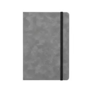 DELI 367GWG41 EN123L 가죽 커버 다이어리 A5 (그레이) (70g 라인내지 80매)