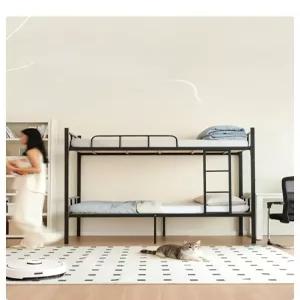 철제 조립형 이층 퀸사이즈 프레임 침대 구조 원룸 게하 절약 게스트하우스