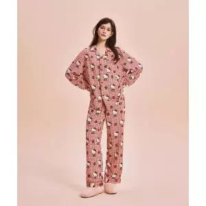 SPAO 산리오캐릭터즈 긴팔 파자마레드 SPPPG23U01