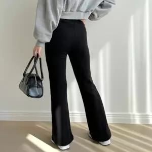 [라일리여성의류] Rly 여성 밍크 부츠컷 겨울 기모 밴딩 나팔 바지 방