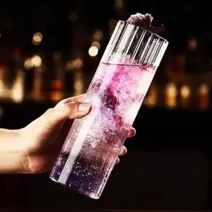 티잔 유리컵 2p세트 560ml 투명 머그잔 주스잔 티웨어 유리잔