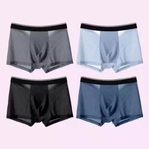 [라일리의류] Rly 남성 아이스 통기성 사각팬티 추경량 쿨팬티