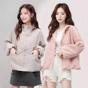 [라일리여성의류] Rly 루즈핏 간절기 자켓 여성 간절기아우터 바람막이