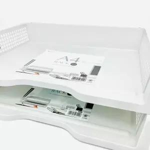 A4 이노마타 문서정리함 회색 가로형 타워