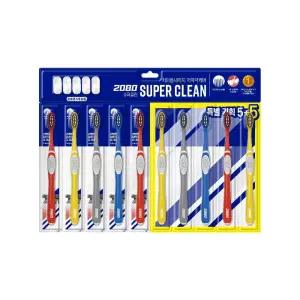 2080 슈퍼클린 칫솔 10입 1개