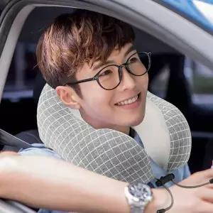 사무실 휴대용목쿠션베개 운전 목베개