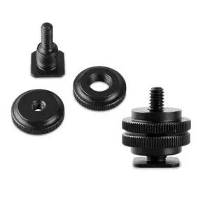 촬영 핫슈 1 장비 나사 브라켓 듀얼 4 어댑터 카메라 WFLZLPT