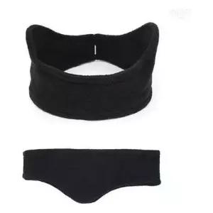 블랙 방한모자 밴드형 넥워머 귀마개 겨울모자 WFLZLW5