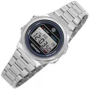 /폭스바겐 폭스바겐 뉴트로 라운드 디지탈 시계