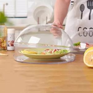 전자 용 푸드 덮개 커버 두껑 손잡이 만능 음식 전자 두껑 찜기두껑 그릇 렌지