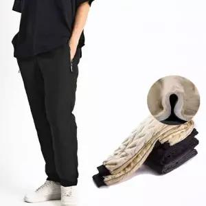 [콩심팥심]겨울 작업 패딩바지 기모 등산 방한 바지 오토바이 팬츠