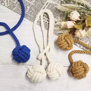 컬러 커튼홀더 커튼장식 커튼걸이 커튼타이백 타이 로프 커튼 커튼집게 더블