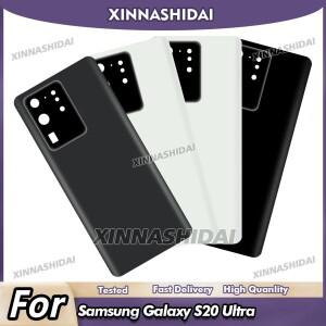 삼성 호환 갤럭시 S20Ultra 하드 백  카메라 렌즈 접착 뚜껑 도어 후면 하우징 쉘 케이스 용 배터리 커버