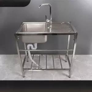 야외 싱크대 씽크대 펜션 학교 주방 식당 냉온수 베란다 공장 스텐