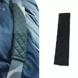 WL 벨벳 안전벨트 커버 검정 안전벨트스토퍼 안전띠패드 안전벨트쿠션 안전벨트커버