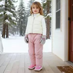 매장정품 베이비BAYB BAYB 유아 스키복 아동 스키바지 키즈 겨울 방한 패딩 눈썰매복 스노우 팬츠 핑크 173