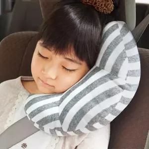 차량용 안전벨트 줄무늬 쿠션 베개 204312