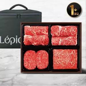 [롯데백화점]동양축산 1+등급 의성한우 알뜰정성3호세트(1.6kg/등심/양지/불고기/냉장)