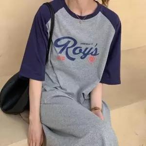 [오노마] ONM 박스 소매 배색 원피스 LD 936 롱 (S11879460)