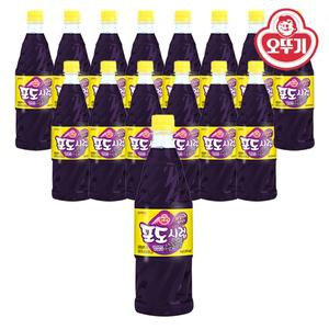 오뚜기 포도시럽 1kg x 15개