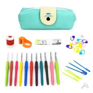고품질 코바늘DIY 뜨게질세트 패키지 재료 코바늘 뜨개DIY (WFGTITP)
