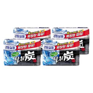 애경 냉장고 탈취제 탈취탄 냉동실용 70g 4개