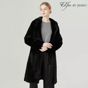 [최초가 2590000원] 진도 Elfee) 풀스킨 휘메일 밍크 롱코트 E8W3EC13)