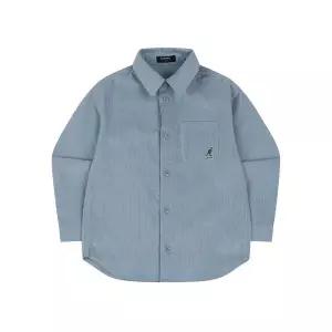 [캉골키즈]코듀로이 베이직 셔츠 RC 0104 블루