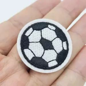 옷리폼 가방꾸미기 축구공 자수 와펜 WFJTRCY