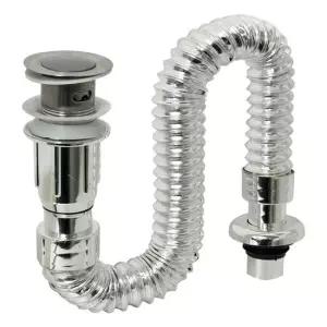 h자동팝업 아이트랩 일체형 세면대부속품 팝업 트랩 일체형트랩 세면대부속 세면대부품