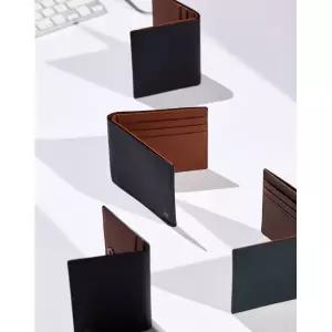 [롯데백화점]닥스 액세서리 [선물포장/쇼핑백동봉] 블랙 슬림중지갑 DBWA6E724