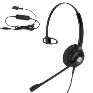 IPD 콜센타 상담원 유선 USB헤드셋 IPH-210일반-한귀형