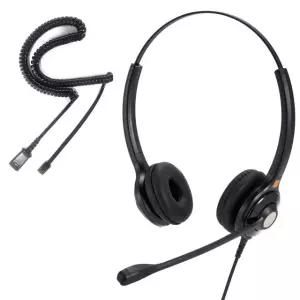 IPD 콜센타 상담원 전화 유선헤드셋 -삼성/LG 키폰,폴리콤,AVAYA IPH-215일반-양귀형