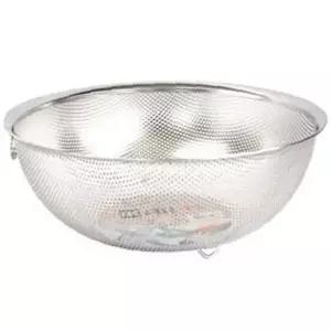 올케이원형채반(특대) 타공바구니 스텐채반 소쿠리