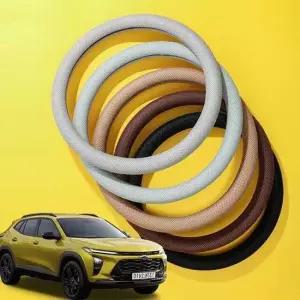 현이몰 트랙스 크로스오버 핸들커버 쿨메쉬 땀흡수 핸들카바 자동차핸들커버 차량용핸들커버 열선핸들커버