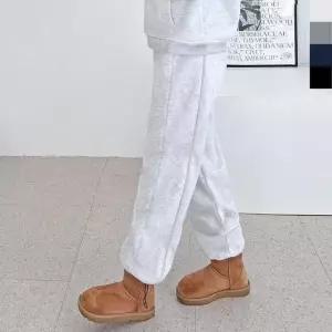 여자바지 세미 배기 배기팬츠 긴바지 빅사이즈 신상 (WFJ4XNV)