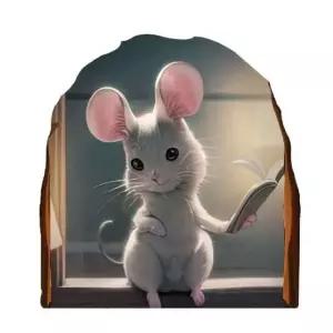 분위기연출쥐구멍패치 방수 어린이집 하얀쥐 벽지 데코스티커 (WFJ5LQJ)