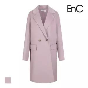 EnC [ENC] 양모캐시미어 더블포켓 롱코트_ENJH34T54API