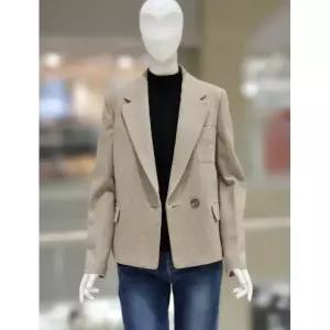 [롯데백화점]제이제이지고트 울 레터링 자수 원버튼 자켓GPAM0JK941