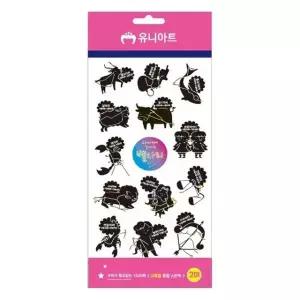 1500 별자리 투명스티커 (WFJS6AY)