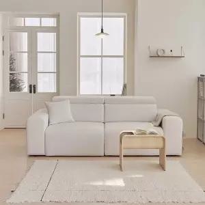 [포스트모던] 조엘 리클라이너 모션 슬라이드 무빙 패브릭 3인 쇼파