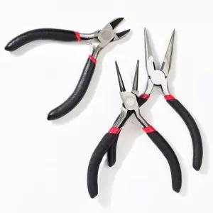 DIY 악세사리 비즈 공구 3종세트(롱 라운드 커팅) 악세사리만들기 쥬얼리공예 비즈공예 공예공구