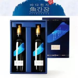 [바다천지]어간장 선물세트 [750mlx2병/선물세트/PREMIUM1호/3년숙성]